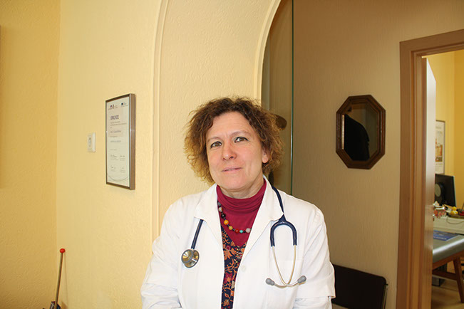 Claudia Böhnke in der Praxis